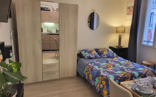 Charmant studio aux cœur des Batignolles
