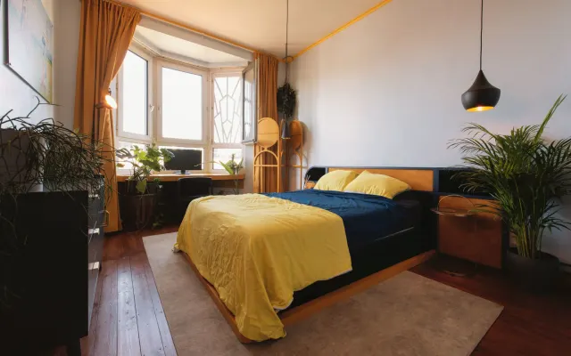 Wes Anderson Art Deco Apartment