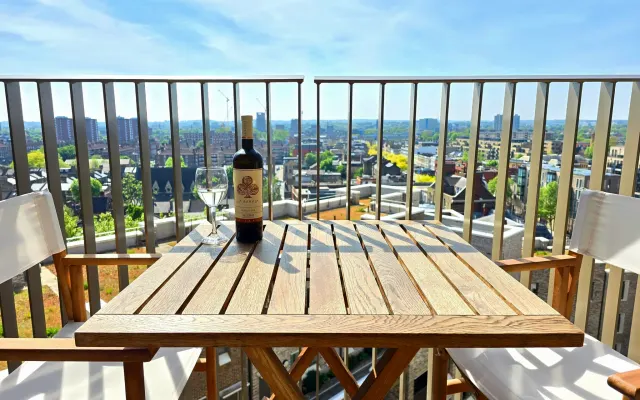 Chambre double moderne dans le centre de Londres avec TV, mini-réfrigér