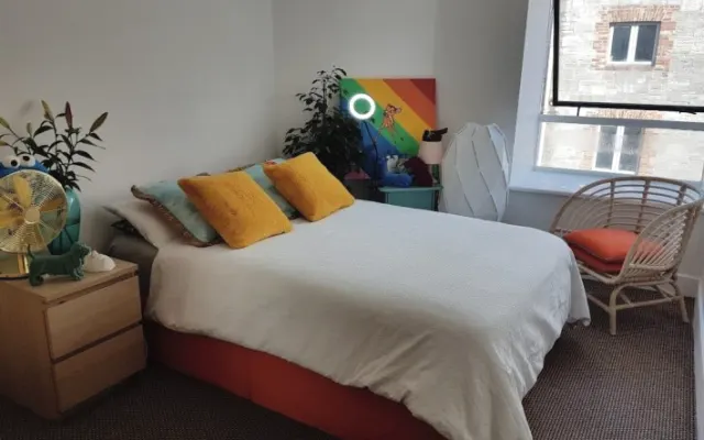 Quarto duplo - Centro da cidade.