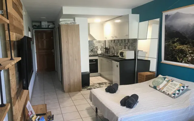 Comfortable studio 100m from the beach and lagoon