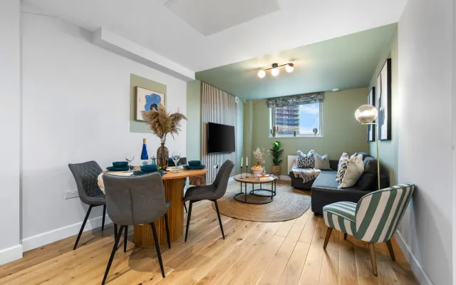 Luxuriöses, stilvolles 1-Bett-Apartment, Southampton