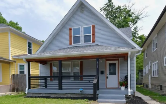 Schönes Haus in der Nähe der Innenstadt von Indianapolis.