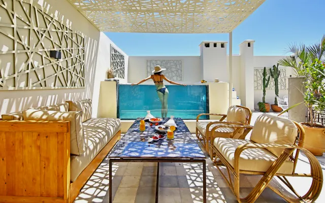 Riad EspritBleu, Suite Prestige pour 2 personnes (avec Piscine Privée)