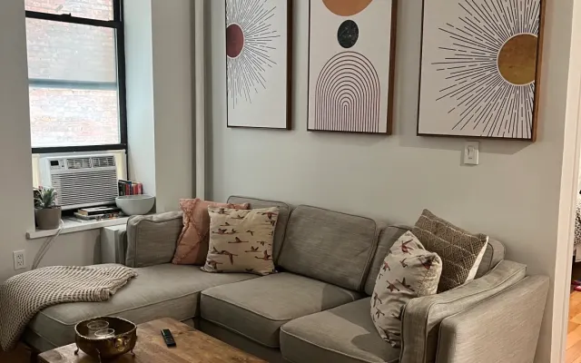 Komfortables Schlafzimmer in Manhattan