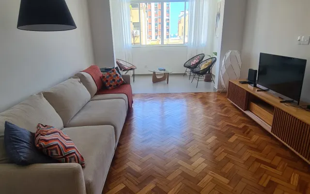 Ipanema: 03-Zimmer-Wohnung mit kleinem Meerblick und Garage