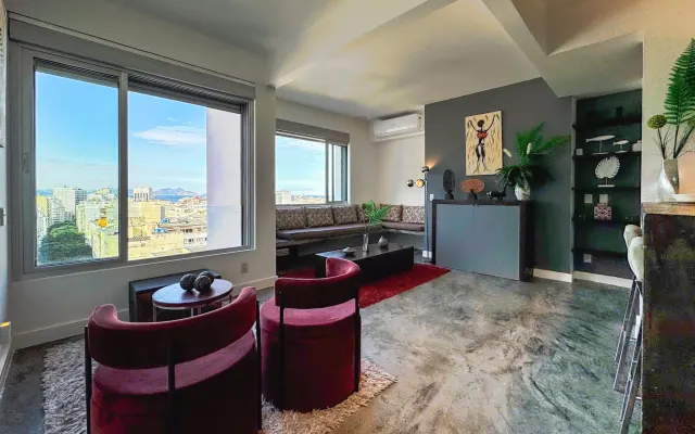 Loft chic et élégant à Ipanema avec vue imprenable