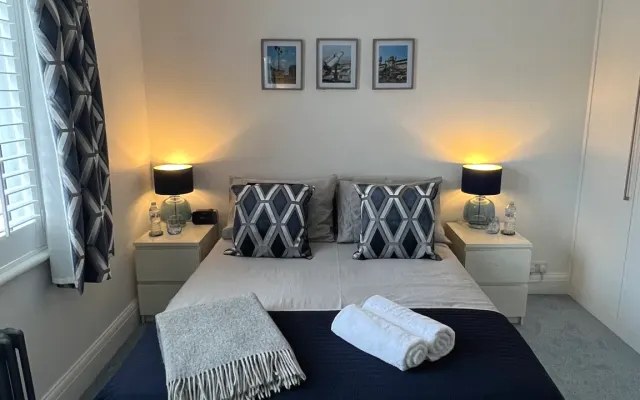 Chambre double - 3 minutes de la plage de Hove