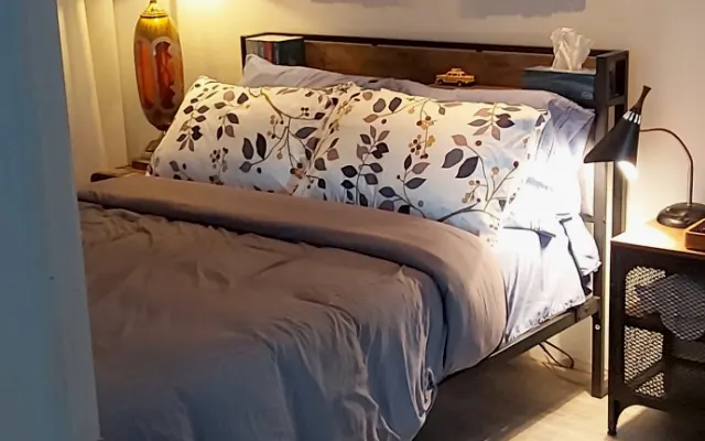 unique, quiet and comfortable house.