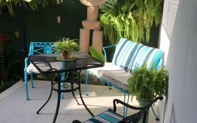 Ein schöner Ort, um zu entspannen und Ihr Yucatan-Abenteuer zu planen.