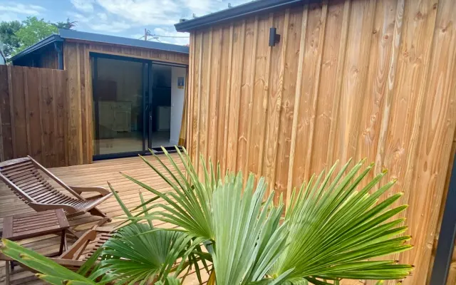 Oustal Magnolia-Gîte para 4 personas a 1km de la playa