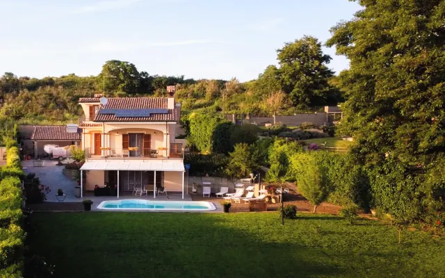 Villa Panorama Pool & Garten