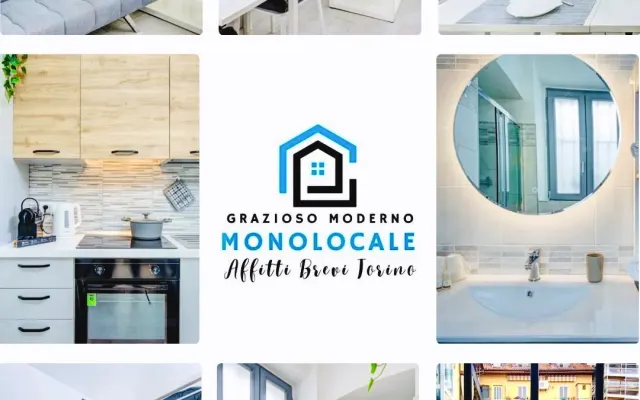 Schönes modernes Studio San Donato - Nähe Metro Principi d'Acaja