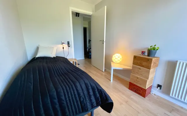 Habitación privada en una casa con vistas panorámicas
