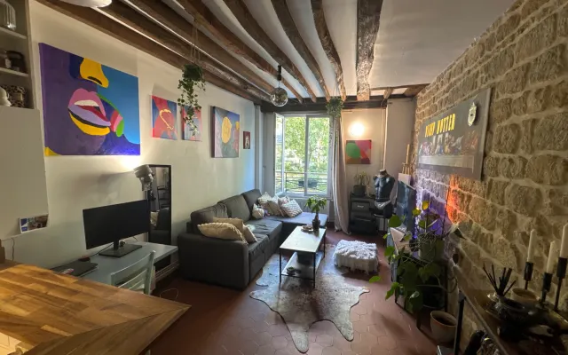 Atypische Unterkunft im Herzen von Paris, in der Nähe von Marais
