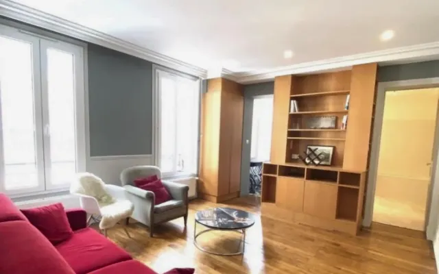 Apartamento acolhedor e chique perto de Rolland Garros (4 hóspedes)