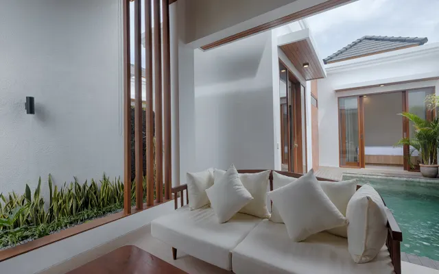 Acolhedoras moradias com 2 quartos e piscina privada