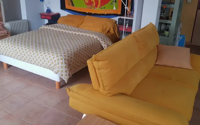 a bed for 2 or a sofa for 1