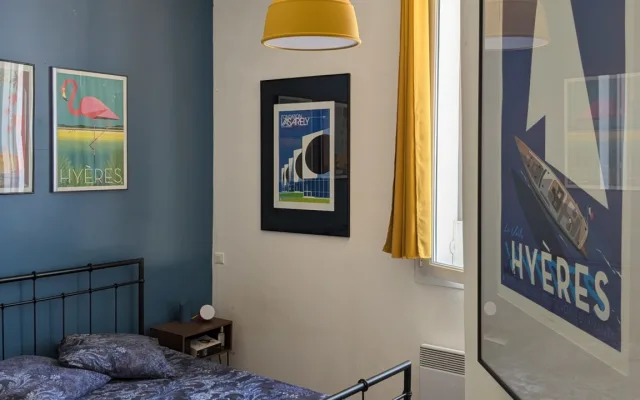 Quarto privado HYERES centro + jardim + bicicletas