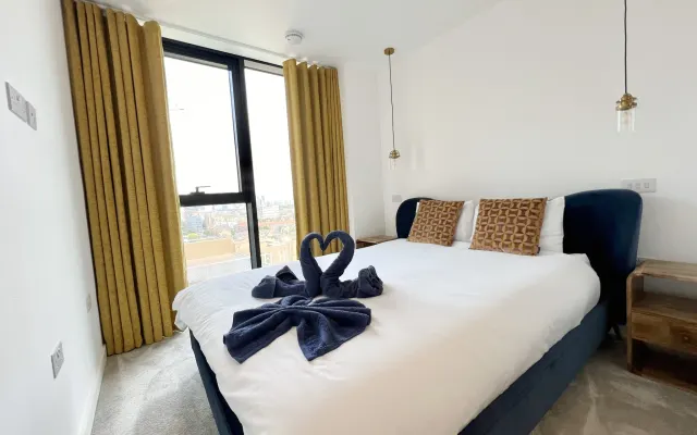 Tower Bridge Wohnung mit Blick auf die Stadt und Balkon 1 Schlafzimmer