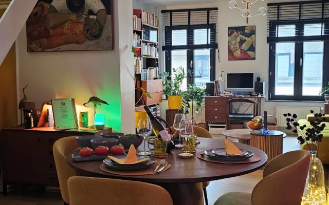 Amueblado con clase, un dúplex de 70m2 en el corazón de Bruselas.