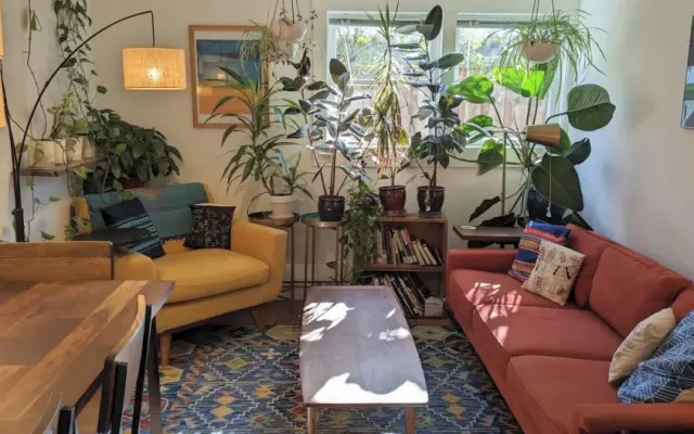 Ein privates Schlafzimmer