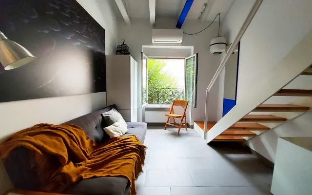 Duplex au cœur de Madrid - Chambre à coucher