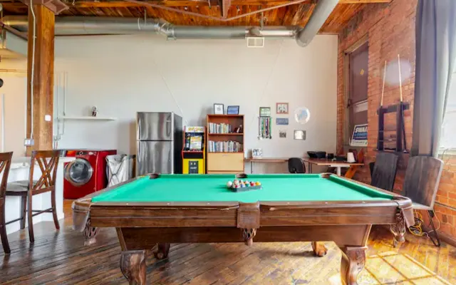 Loft com vista para o rio em Detroit