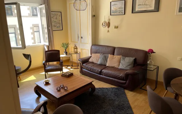 Schöne Wohnung Hyper-Zentrum Granville in der Manche, alles zu Fuß!