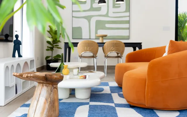 A fierce 1-bedroom penthouse serving looks at Casco Viejo