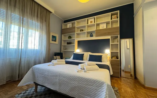 Chambre confortable dans un B&B à Testaccio, à 5 minutes de Trastevere