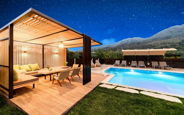 Cretan Sunrise Villa Beheizter Privatpool