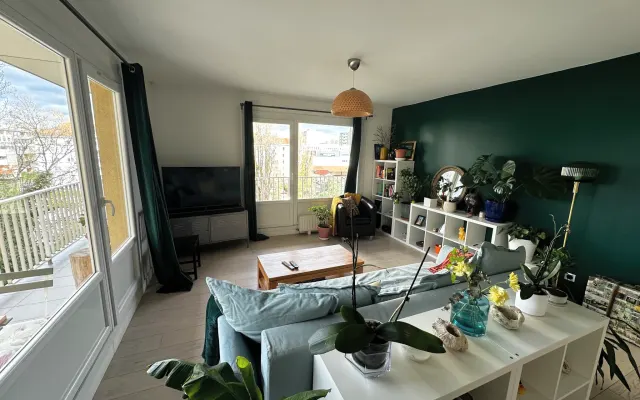 Quarto privado em Apparrement Villeurbanne perto de Charpennes/La Doua