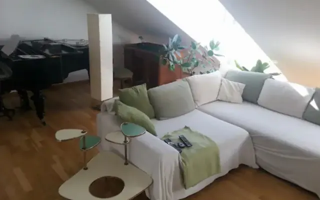 Central roof terrace apartment