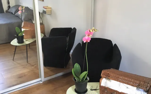 Chambre avec balcon dans un appartement avec jardin à Florence
