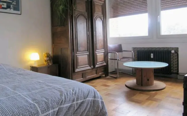 chambre privative dans appartement rénové