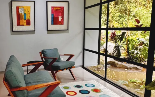 Réservé aux adultes, piscine privée, art, style, nature