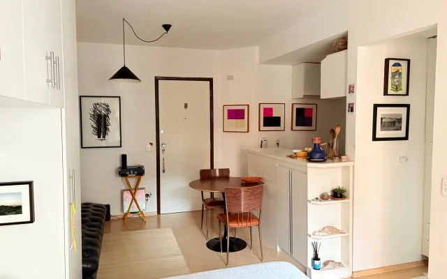 Acogedor estudio en Higienópolis/Santa Cecília
