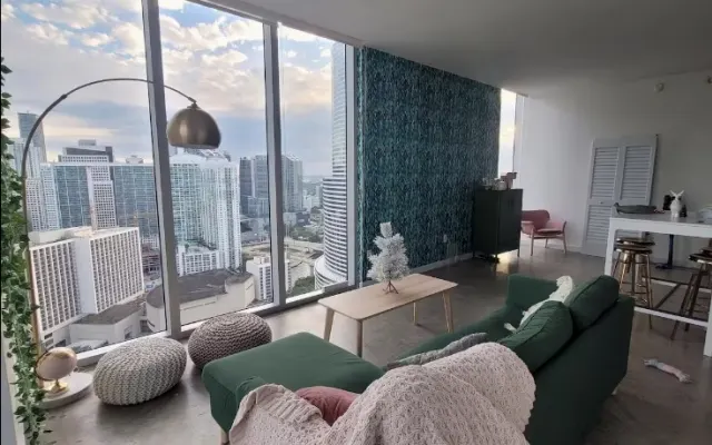 Luxury room in penthouse downtown brickell, ocean view