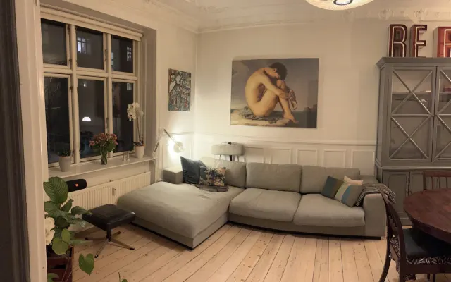 Shared room in nice & cosy apartment. Good location near Gay district