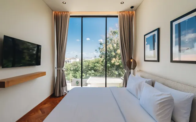 1BR Villa di lusso su Canggu Beach Street, Netflix