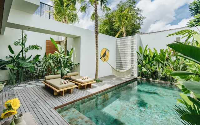 1st in Bali! -50% OFFER! 1BR Pool Artistic Villa!
