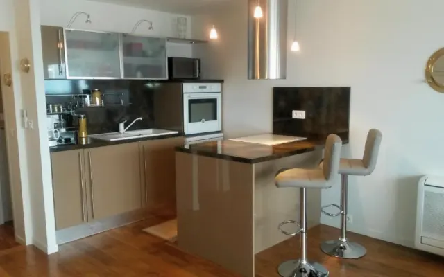 Grand studio vue sur le Bassin
