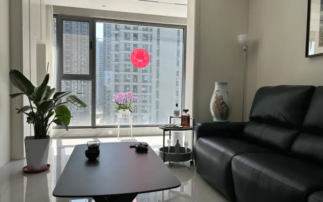 Habitación moderna y refrescante para visitantes internacionales, Xi...