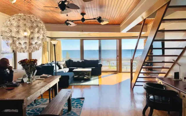Preciosa casa de campo frente a la bahía de Chesapeake