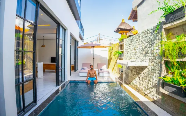 Loft moderne avec piscine privée