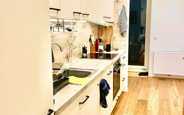 cool apartment in a very quiet location