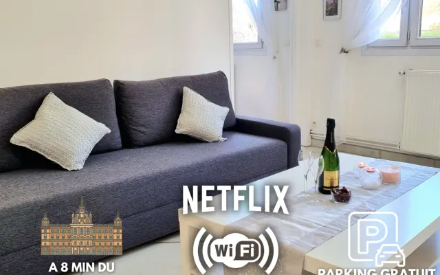 Wohnung New Versailles T2 All In One Wifi-Parking