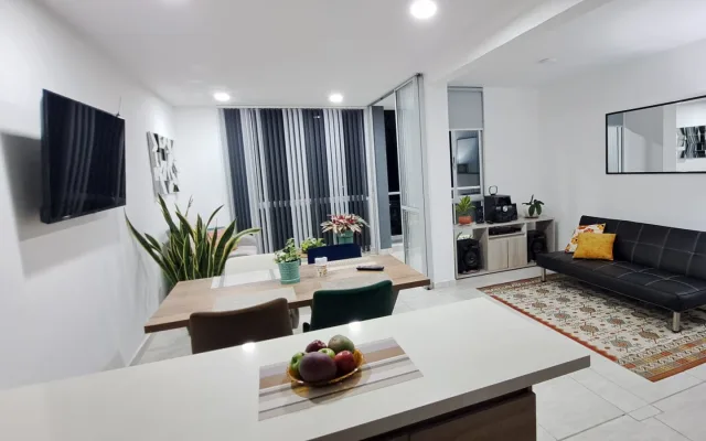Beautiful apartment surrounded by the natural coffee landscape.