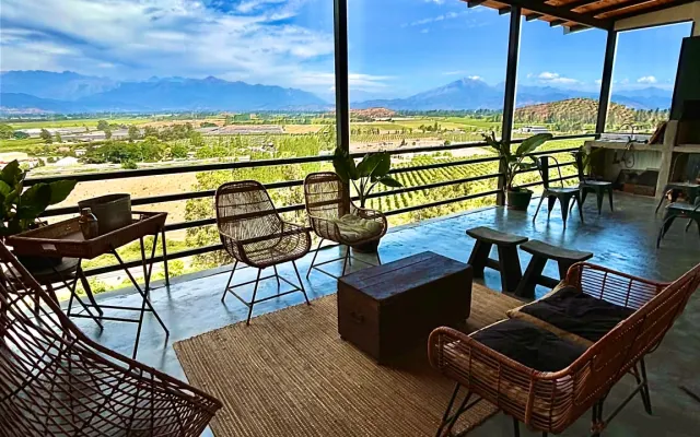 Double room in house with beautiful view and warm ambiance